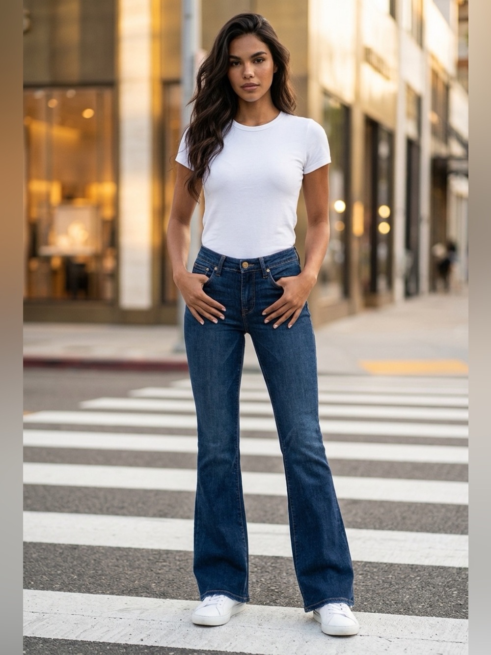 Frame Denim Le High Flare Jeans